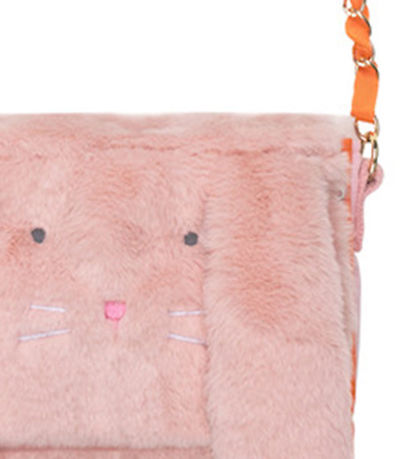 Meri Meri Taska - Plush Floppy - Eyra Bunny - Bleikt