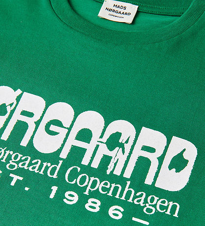 Mads Nørgaard Stuttermabolur - Thorlino - Verdant Green