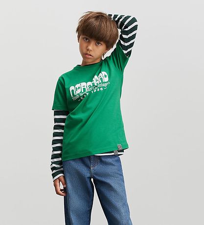 Mads Nørgaard Stuttermabolur - Thorlino - Verdant Green
