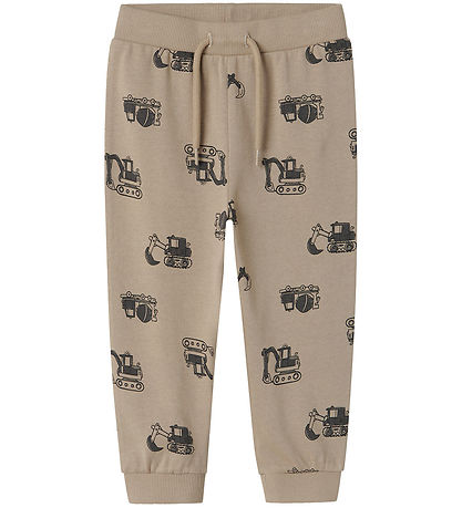 Pantalon de Jogging Name It - NmmVildar - Pur Cachemire/Construc
