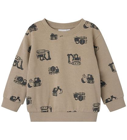 Name It Sweatshirt - NmmVildar - Pure Cashmere/Construction w. P