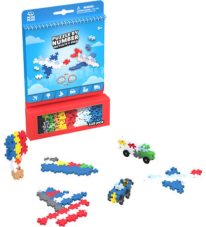 Plus-Plus Activity Pack - Puzzle Town Number - 125 pcs - Transpo