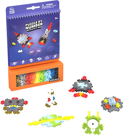 Plus-Plus Activity Pack - Puzzle Town Number - 125 pcs - The roo