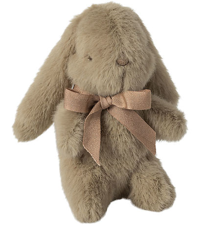 Maileg Knuffel - Konijn van Plooi - Mini - 13 cm - Dusty Bruin