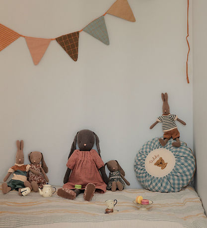 Maileg Rabbit - Dress - Dark Brown - Size 3