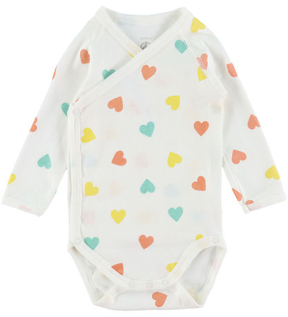 Petit Bateau Body L/æ - 3er-Pack - Rosa/Gelb