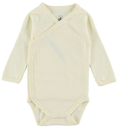 Petit Bateau Body L/æ - 3er-Pack - Rosa/Gelb