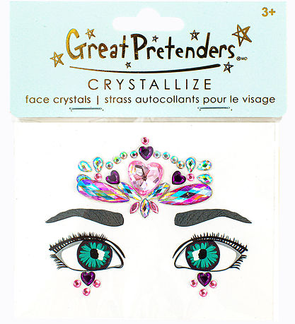 Great Pretenders Andlitsskartgripir - Crystal Hearts