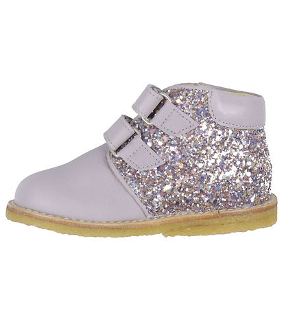 Angulus Fyrstu skórnir - Lilac/Pastel Multi Glitter