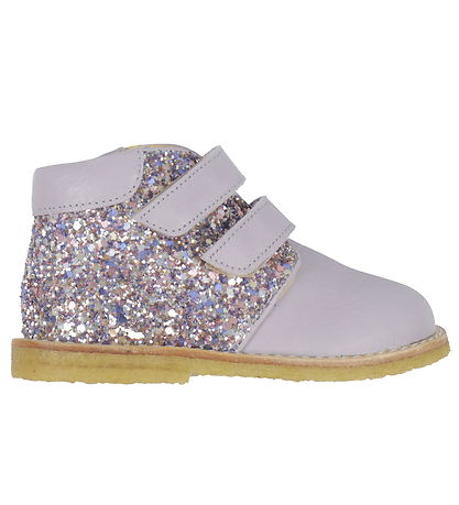Angulus Fyrstu skórnir - Lilac/Pastel Multi Glitter
