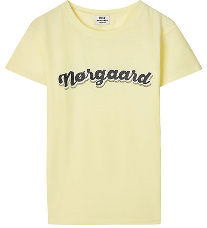 Mads Nørgaard T-Shirt - Tuvina - Ausschreibung Yellow