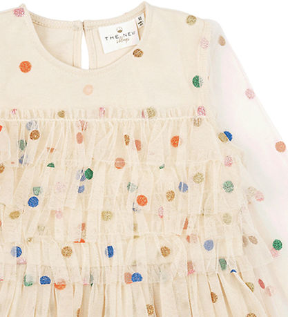 The New Siblings Dress - TnstNarian - Tulle - White Swan/Dots