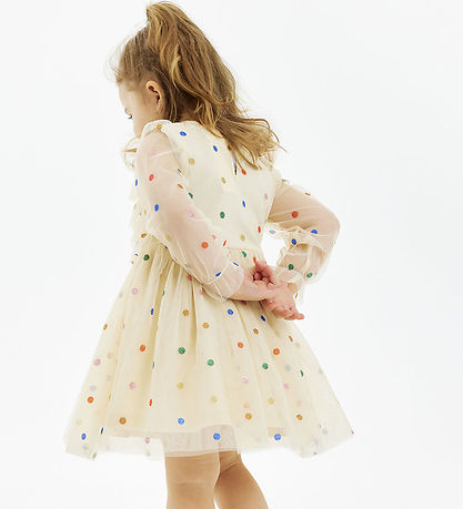 The New Siblings Dress - TnstNarian - Tulle - White Swan/Dots