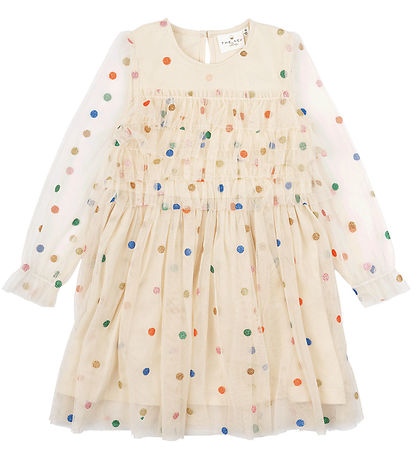 The New Siblings Dress - TnstNarian - Tulle - White Swan/Dots