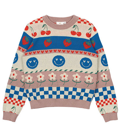 The New Blússa - Prjónað - TnNiza Jacquard - Marglitað