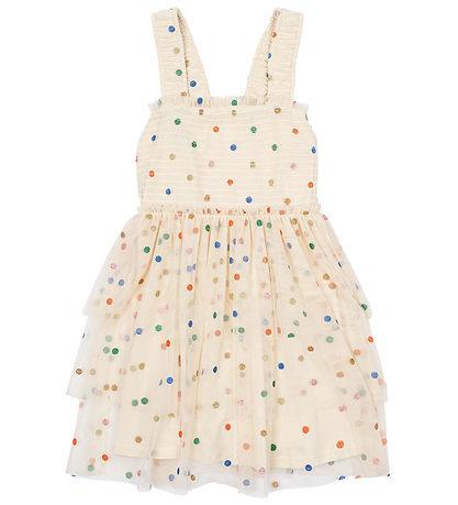 The New Kleid - TnNaria - Tüll - White Swan/Punkte