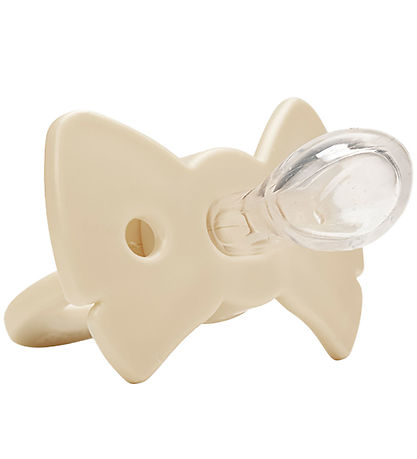 Elodie Details Snuð - Binky Bow - Hafrar White