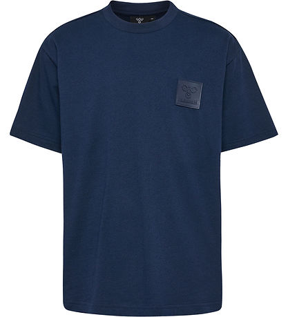 Hummel Stuttermabolur - HmlClean - Black Iris