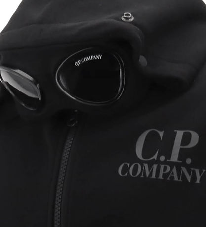 C.P. Company Cardigan - Svart M. Sólgleraugu