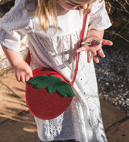 That's Mine Shoulder Bag - Juliet - Strawberry Red/Glitter