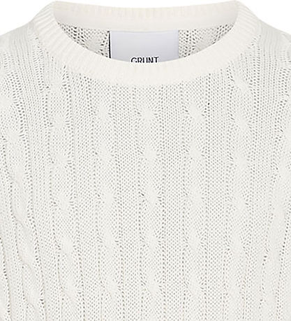 Grunt Pusero - Neulottu - GrLine - Off White