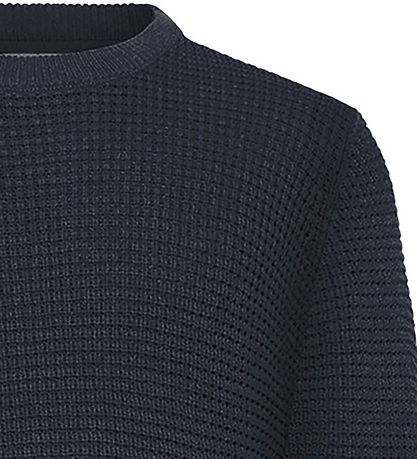 Grunt Bluse - Strick - GrAnker - Navy