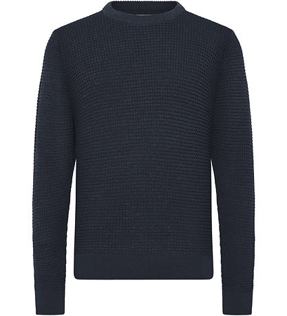 Grunt Bluse - Strick - GrAnker - Navy