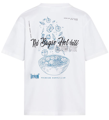 Grunt T-Shirt - GrPoebla - Weiß m. Print