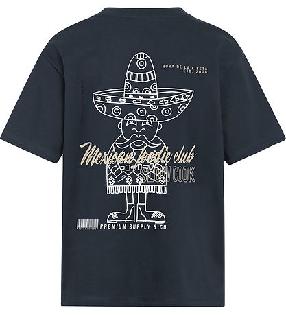 Grunt T-shirt - GrTijuana - Navy w. Print