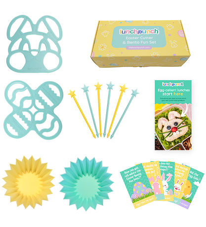 Hádegispunch Hádegisbox Aukabúnaður - Skútu og Bento Fun - 16 Pa