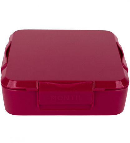 MontiiCo Nestisbox M. 5 Rum - Bento Plus - 1.3 L - Crimson