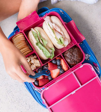 MontiiCo Nestisbox M. 5 Rum - Bento Plus - 1.3 L - Crimson