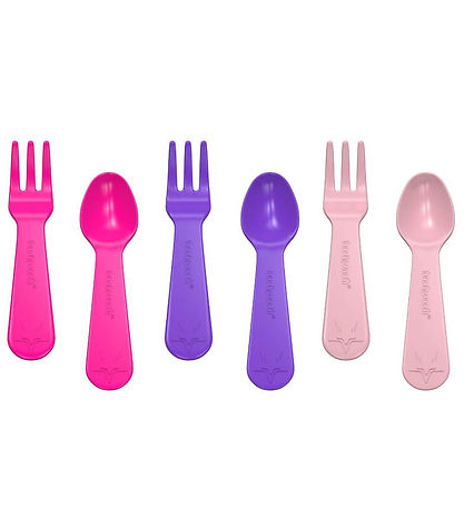 Lunch Punch Cutlery - 6 Parts - Pink