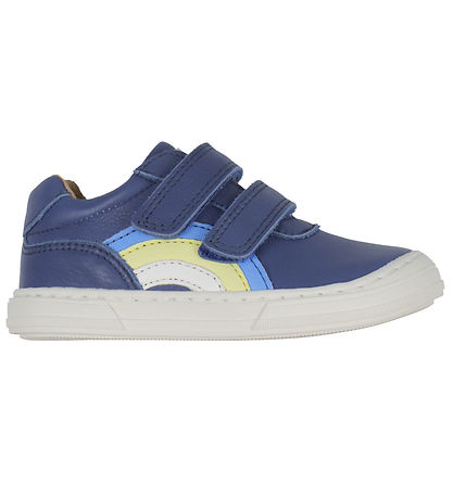 Bisgaars Strigaskór - Rainbow Low - Deep Blue