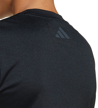 adidas Performance Stuttermabolur - B Smi - Black/Prloin/Byellow