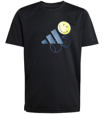 adidas Performance Stuttermabolur - B Smi - Black/Prloin/Byellow