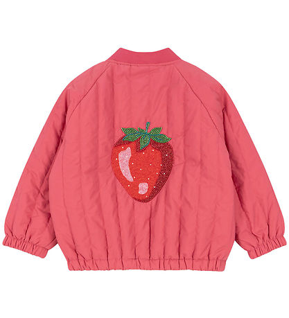 Konges Sløjd Thermo Jacket - Juno Sparkle Bombs - Raspberry Wine