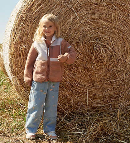 Liewood Jeans - Cesar - Ljósblár M. Ferskjur