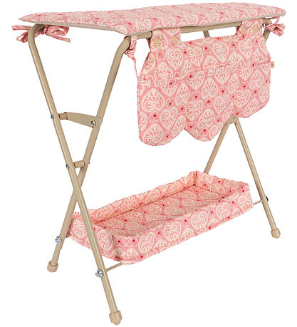 Konges Sløjd Changing Table to Doll - Lacy Pink