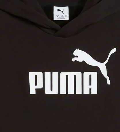 Puma Kapuzenpullover - Schwarz m. Weiß