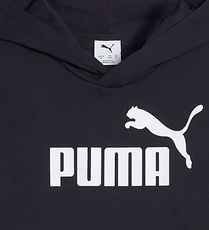 Puma Kapuzenpullover - Navy m. Weiß
