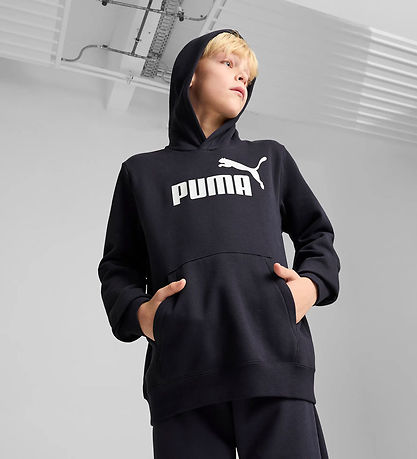 Puma Kapuzenpullover - Navy m. Weiß