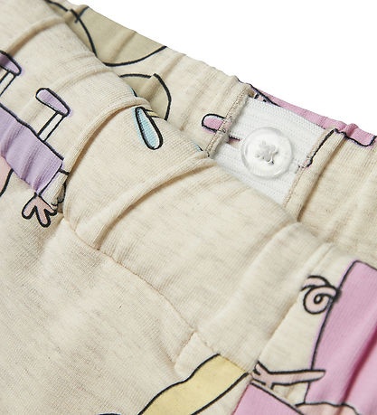 Name It Sweatpants - NmfFira - Peppa Pig - Peyote Melange