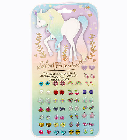 Great Pretenders Stickers For Earrings - Whimsical Unicorn