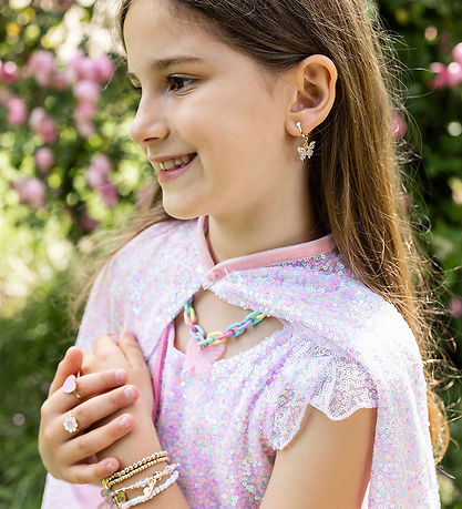 Great Pretenders Búningur - Bleikt Sequins Twirl Cape