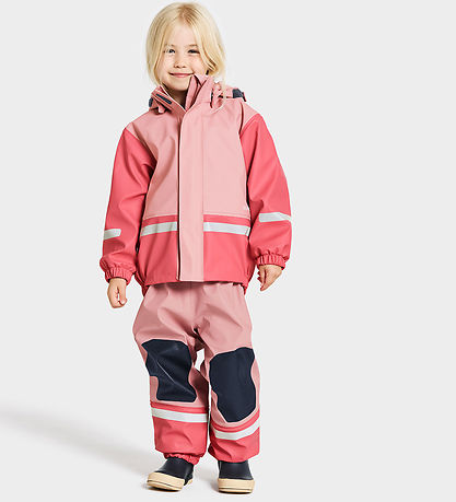 Didriksons Regnkläder m. Foder - Boardman - Soft Rosa