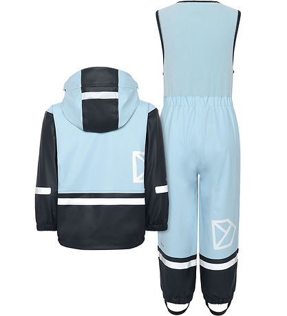 Didriksons Regnkläder m. Foder - Boardman - Light Sea Blue