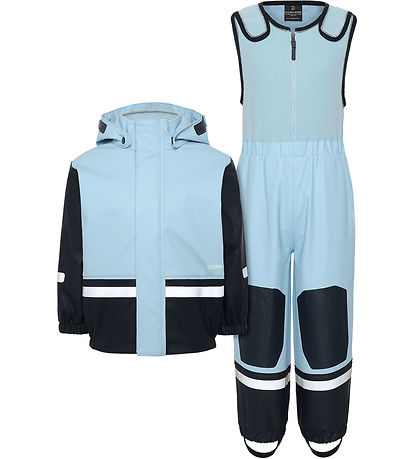 Didriksons Regnkläder m. Foder - Boardman - Light Sea Blue