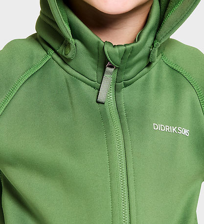 Didriksons Softshell Jacket w. Fleece - Corin - Algae Green