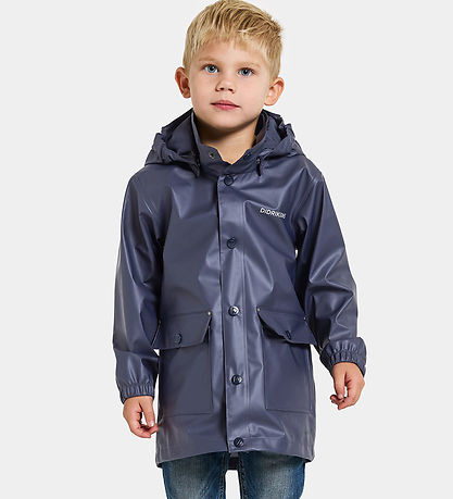 Didriksons Rain Jacket - PU - JoJo - Navy